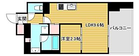 J.GRAN court京町堀  ｜ 大阪府大阪市西区京町堀3丁目（賃貸マンション1LDK・6階・32.17㎡） その2