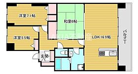 大阪府大阪市西区川口3丁目4-26（賃貸マンション3LDK・14階・83.44㎡） その2