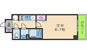 プレサンスOSAKA　DOMECITY　ビーツ  ｜ 大阪府大阪市西区九条2丁目（賃貸マンション1K・5階・23.60㎡） その2