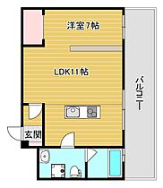 ラクメンビル 905 ｜ 大阪府大阪市西区京町堀1丁目8-11（賃貸マンション1LDK・9階・43.16㎡） その2