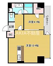 大阪府大阪市中央区常盤町2丁目4-8（賃貸マンション1LDK・11階・41.54㎡） その2