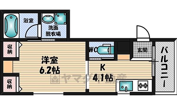 リアンコート江坂 ｜大阪府吹田市豊津町(賃貸アパート1K・1階・27.36㎡)の写真 その2