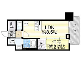 セレニテ江坂グランデ  ｜ 大阪府吹田市江坂町２丁目1番64号（賃貸マンション1LDK・8階・29.83㎡） その2