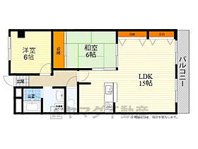 ノベルティー豊中  ｜ 大阪府豊中市上新田４丁目21番18号（賃貸マンション2LDK・4階・67.00㎡） その2