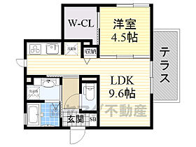 ラフィネ  ｜ 大阪府箕面市桜井２丁目7番14号（賃貸アパート1LDK・1階・36.15㎡） その2