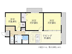 間取図画像 3LDK