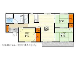 T.メゾンクレール2 3LDKの間取図画像