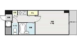エステムコート新大阪 1Kの間取図画像