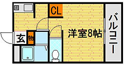 間取図画像 ワンルーム