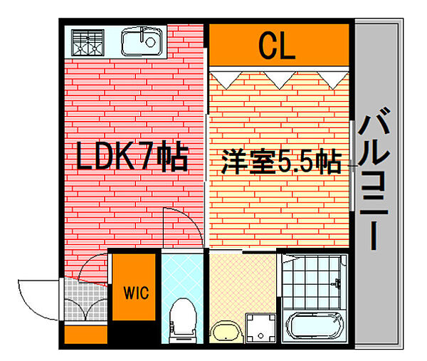 est上安 303号室｜広島県広島市安佐南区上安２丁目(賃貸アパート1LDK・3階・32.30㎡)の写真 その2