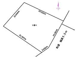 北海道亀田郡七飯町鳴川2丁目1-6の土地画像