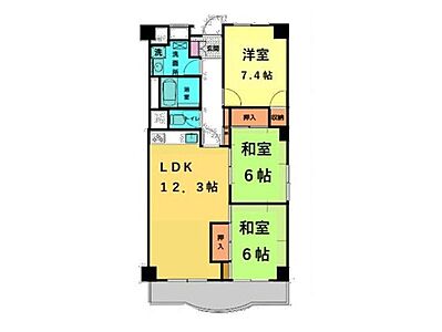 間取り：間取り