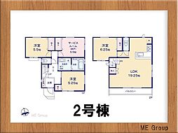 千葉市稲毛区稲毛東6丁目　新築一戸建て　2期　全2棟