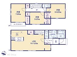 千葉市稲毛区長沼町　新築一戸建て　23ー1期　全2棟