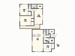 千葉市花見川区宮野木台2丁目　中古一戸建て 4LDKの間取り