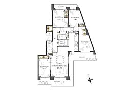 パークシティちはら台1 4LDKの間取図画像