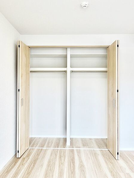 収納力あるクローゼット