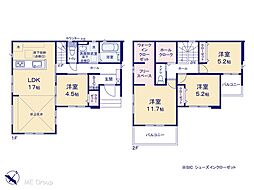 船橋市高野台3丁目 9期 新築一戸建て 全1棟