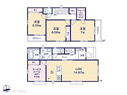 八千代市八千代台西8丁目 新築一戸建て 全2棟