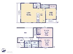 物件画像 板橋区志村1丁目　第2期　新築一戸建て　全1棟