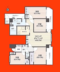 間取図画像 4LDK