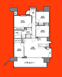 サングランデ千葉みなと 4LDKの間取図画像