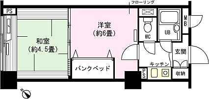 間取り グランドウイング舞子高原 10階/-