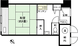 ライオンズマンション越後湯沢第2 1Kの間取図画像