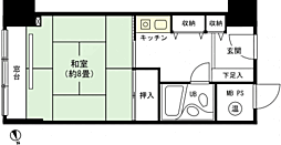 ライオンズマンション石打丸山 1Kの間取図画像