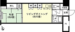 スポーツメント湯沢2B棟 1LDKの間取図画像