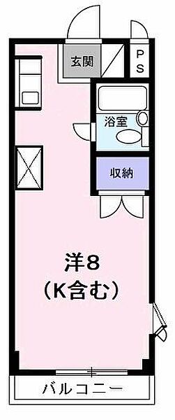 ウインク松木 501｜東京都八王子市松木(賃貸マンション1R・5階・19.80㎡)の写真 その2