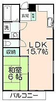 ダイヤモンド聖蹟 401 ｜ 東京都多摩市和田1705（賃貸マンション1LDK・4階・45.70㎡） その2