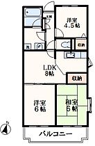 ラ・プランタン 401 ｜ 東京都多摩市乞田688-2（賃貸マンション3LDK・4階・56.51㎡） その2