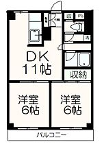 スターライトヴィラ2 202 ｜ 東京都多摩市和田（賃貸マンション2LDK・2階・46.98㎡） その2