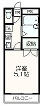 カスティーロ聖蹟 501 ｜ 東京都多摩市関戸3丁目（賃貸マンション1K・5階・18.42㎡） その2