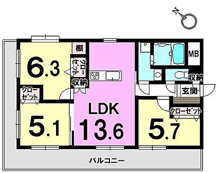 【福岡市博多区諸岡　ベルアージュ井尻】■宮竹小学校まで歩7分■西鉄井尻駅まで歩13分◆2面バルコニーの角部屋＆2026年6月リフォーム済