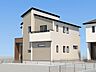 外観：【糟屋郡粕屋町内橋東　2号棟】大川小学校まで歩12分＆2階全居室6帖以上の広さ＆2面バルコニーの明るい間取り