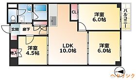 丸の内小竹ビル  ｜ 愛知県名古屋市中区丸の内2丁目（賃貸マンション3LDK・6階・59.58㎡） その2