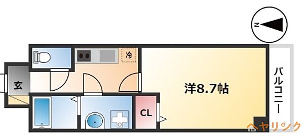 HF丸の内レジデンス ｜愛知県名古屋市西区幅下2丁目(賃貸マンション1K・10階・27.59㎡)の写真 その2