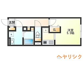 LUORE城西  ｜ 愛知県名古屋市西区城西1丁目（賃貸マンション1R・5階・24.40㎡） その2