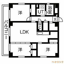 アレフガルド  ｜ 愛知県名古屋市西区栄生2丁目（賃貸マンション2LDK・9階・85.96㎡） その2