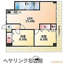 とよビル平成  ｜ 愛知県名古屋市北区鳩岡2丁目（賃貸マンション2LDK・3階・58.30㎡） その2