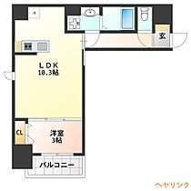 ディアレイシャス東別院II  ｜ 愛知県名古屋市中区千代田4丁目（賃貸マンション1LDK・2階・34.85㎡） その2