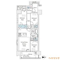 GRANPASEO丸の内  ｜ 愛知県名古屋市中区丸の内2丁目（賃貸マンション3LDK・6階・63.54㎡） その2