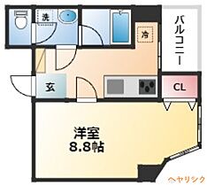 ラ　ベル　ヴィー  ｜ 愛知県名古屋市西区栄生1丁目（賃貸マンション1K・5階・30.86㎡） その2