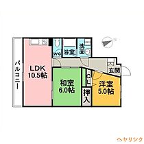 ティーグル名西  ｜ 愛知県名古屋市西区南堀越2丁目（賃貸マンション2LDK・5階・51.66㎡） その2