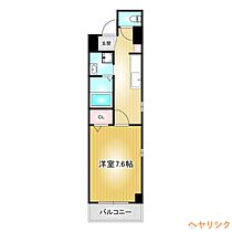 クレセール名駅  ｜ 愛知県名古屋市西区則武新町3丁目（賃貸マンション1K・2階・31.76㎡） その2