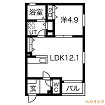 NAGOYA the CASTLE S  ｜ 愛知県名古屋市北区城東町1丁目（賃貸アパート1LDK・1階・40.57㎡） その2