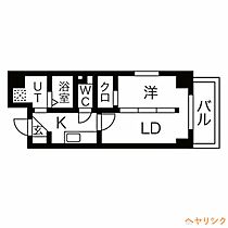 アレフガルド  ｜ 愛知県名古屋市西区栄生2丁目（賃貸マンション1DK・4階・29.30㎡） その2