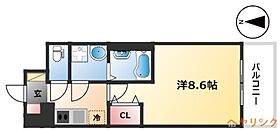 S-RESIDENCE浄心II  ｜ 愛知県名古屋市西区上名古屋2丁目（賃貸マンション1K・5階・26.68㎡） その2